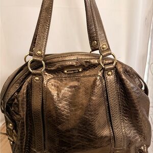 Michael Kors Shimmering Bronze Shoulder Bag